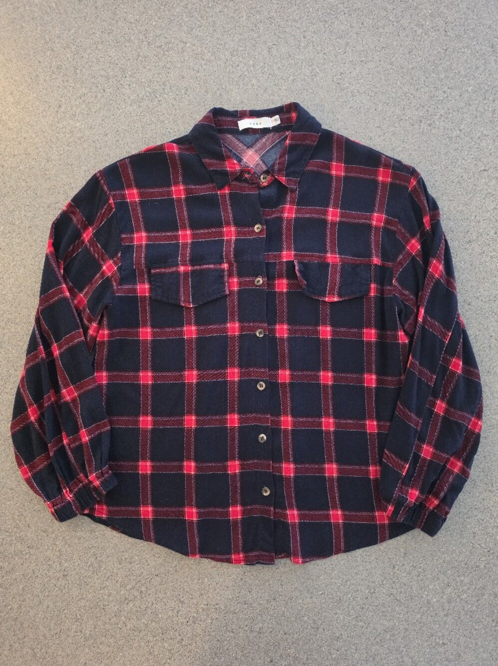 Lush Plaid Button Down